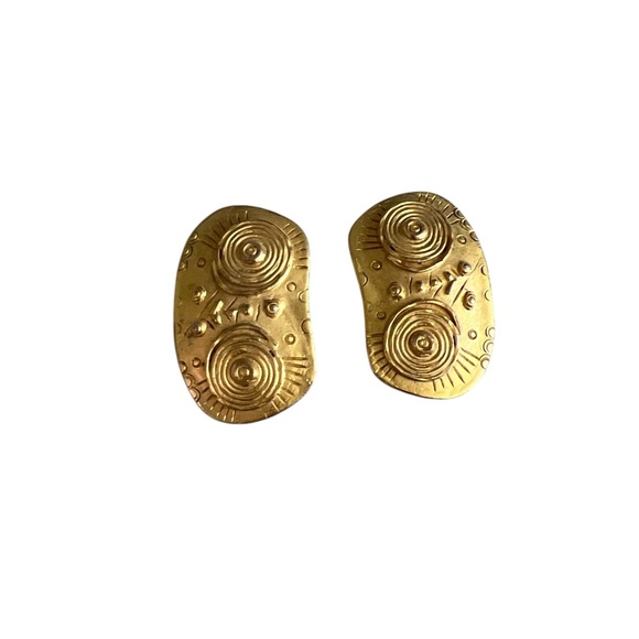 Jewelry - Vintage art deco clip earrings